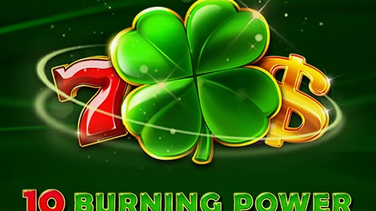 Tampilan antarmuka slot 10 Burning Power dengan simbol buah klasik